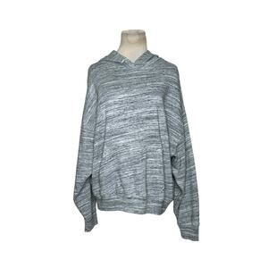 Victoria's Secret Pink gray long sleeves hoodie sweater size medium